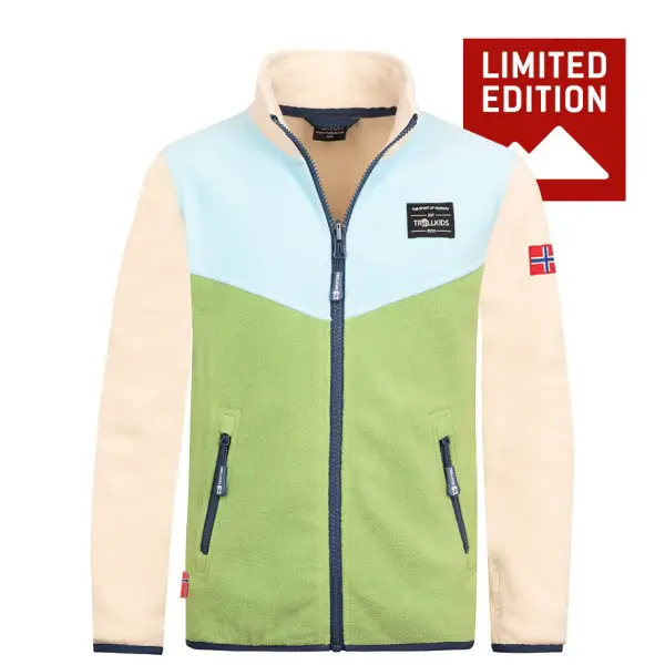 Trollkids - Kid's Oppdal Jacket XT Exclusive - Fleecejacke Gr 98 bunt
