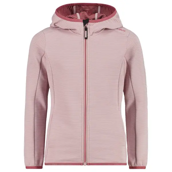 CMP - Girl's Fix Hood Jacket - Fleecejacke Gr 116 rosa