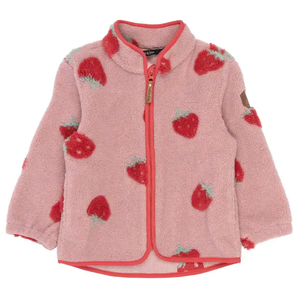 Mikk-Line - Kid's Teddy Jacket 3D - Fleecejacke Gr 92 rosa