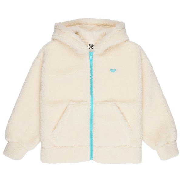 Roxy - Kid's Back to Full Zipped - Fleecejacke Gr 14 Years - XL beige/weiß