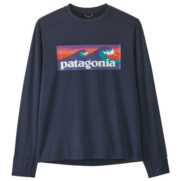 Patagonia - Kid's L/S Cap SW T-Shirt - Funktionsshirt Gr S blau