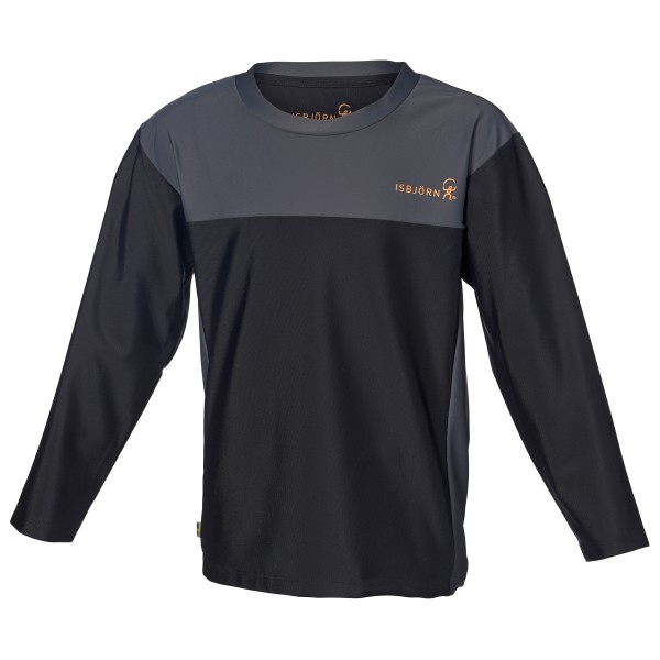 Isbjörn - Kid's Wolfe All Mountain MTB L/S - Funktionsshirt Gr 86/92 schwarz