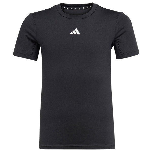 adidas - Kid's Techfit Tee - Funktionsshirt Gr 152 schwarz/grau