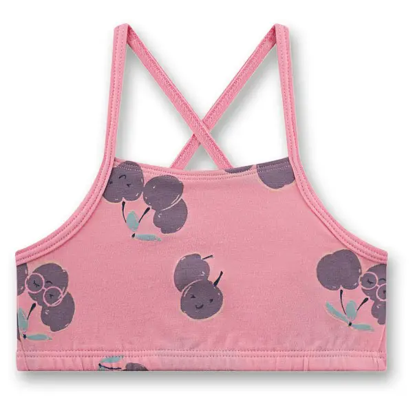 Sanetta - Kid's Bustier AOP 337165 - Top Gr 92 rosa