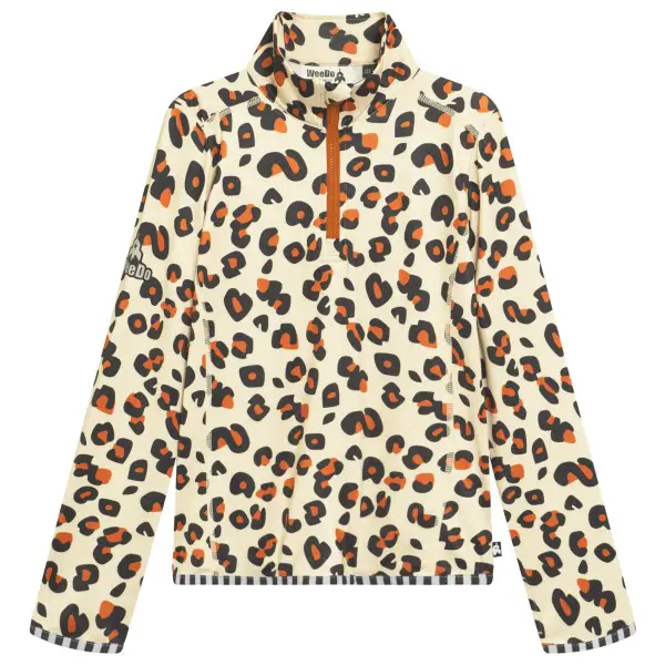 WeeDo - Kid's Cheetahdo 25 Thermoshirt - Funktionsshirt Gr 92 beige