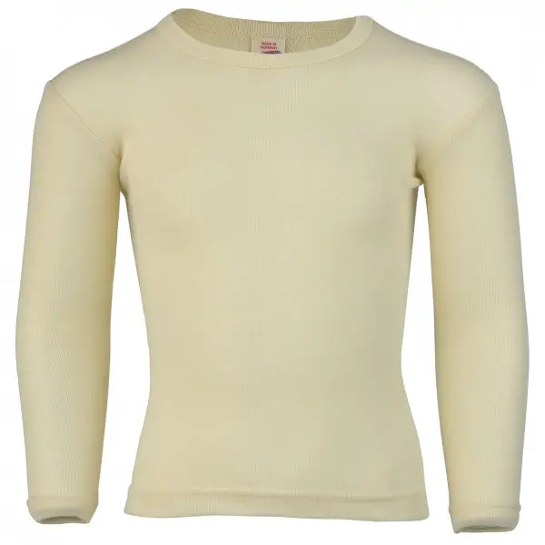 Engel - Kinder-Unterhemd L/S - Alltagsunterwäsche Gr 92 beige