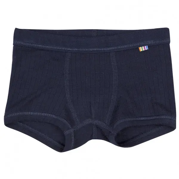 Joha - Kid's Boxershorts Basic - Merinounterwäsche Gr 90 blau