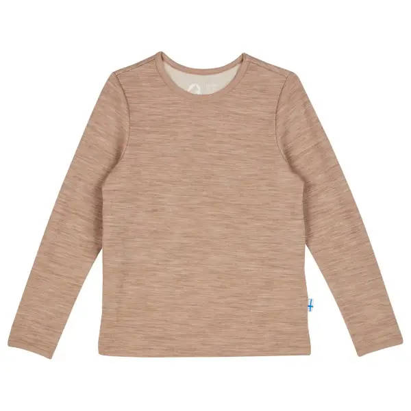 Finkid - Kid's Taamo Soft - Merinounterwäsche Gr 80/90 beige/braun