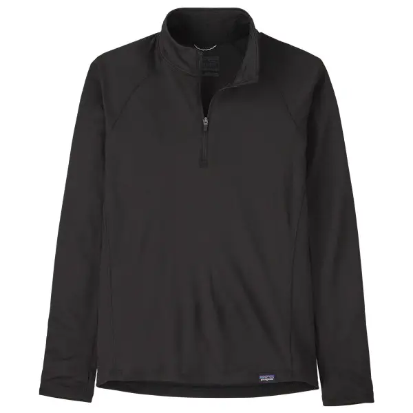Patagonia - Kid's Cap Midweight Zip Neck - Skiunterwäsche Gr XS schwarz