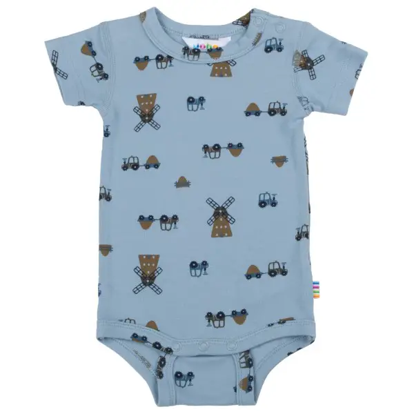 Joha - Kid's 6623 Body S/S - Alltagsunterwäsche Gr 50 blau