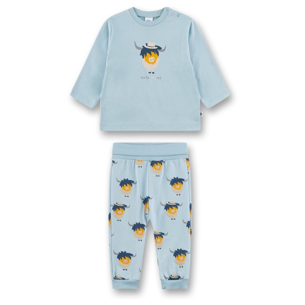 Sanetta - Kid's Pyjama 1/1 222294+222295 - Schlafanzug Gr 74 grau