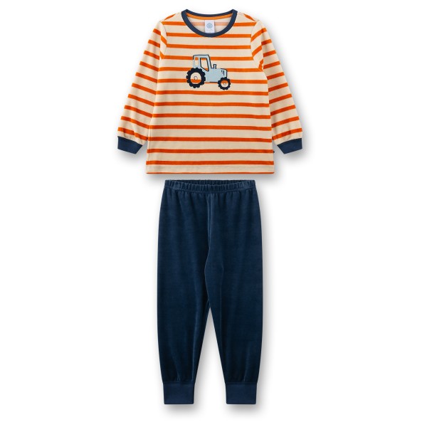 Sanetta - Kid's Pyjama 1/1 233624+233626 - Schlafanzug Gr 140 blau