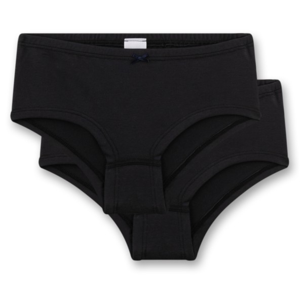 Sanetta - Kid's Doppelpack Cutbrief 349434 - Unterhose Gr 128 schwarz