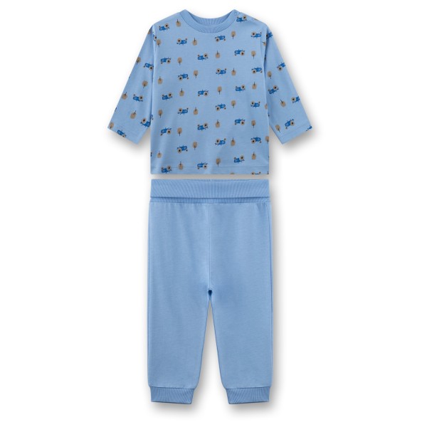 Sanetta - Kid's Pyjama 1/1 222322 - Alltagsunterwäsche Gr 74 blau