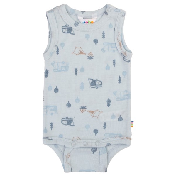 Joha - Kid's Body w/o Sleeves - Merinounterwäsche Gr 50 grau