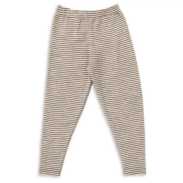 Engel - Kid's Jogpants - Leggings Gr 128 grau/beige