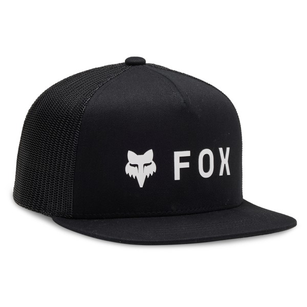 FOX Racing - Kid's Absolute Snapback Mesh Hat - Cap Gr One Size schwarz