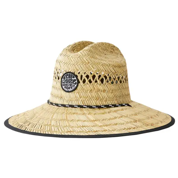 Rip Curl - Logo Straw Hat - Hut Gr S/M - 53-59 cm beige