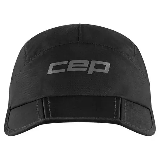 CEP - Run Foldable Cap - Cap Gr One Size schwarz