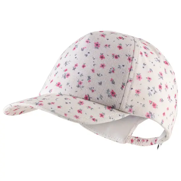 Sterntaler - Kid's Basecap Blumen - Cap Gr 45 cm grau