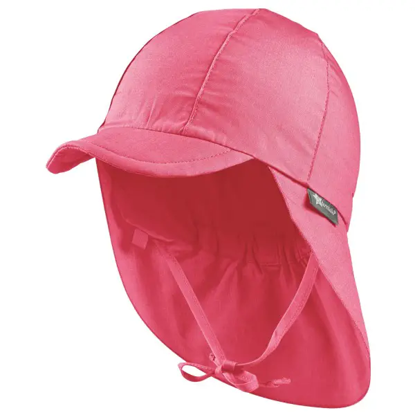 Sterntaler - Kid's Schirmmütze Nacken - Cap Gr 49 cm rosa/rot