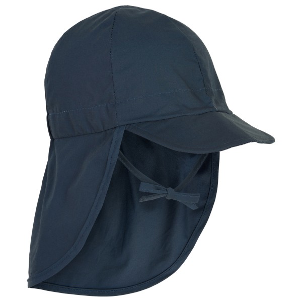 Mikk-Line - Kid's Summercap Long Neck Solid - Cap Gr 53 cm - 4-6 Years blau