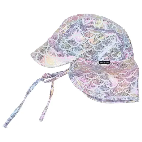Mikk-Line - Kid's Swim Hat Print Recycled - Cap Gr 62/68 - 3-6 Months lila