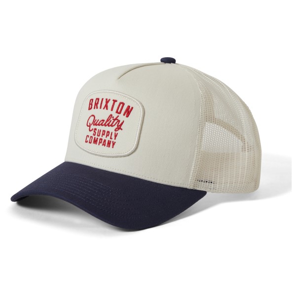 Brixton - Hubal Curved Netplus Medium Profile Trucker Hat - Cap Gr One Size grau
