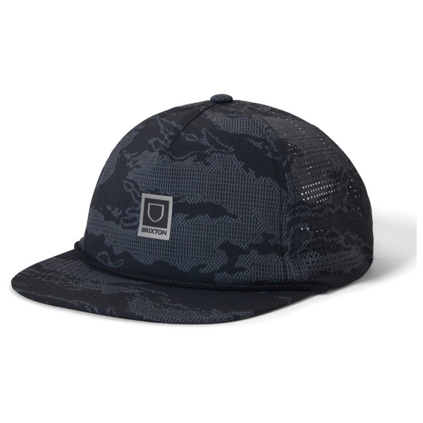 Brixton - Journey Medium Profile Performance Snapback - Cap Gr One Size blau