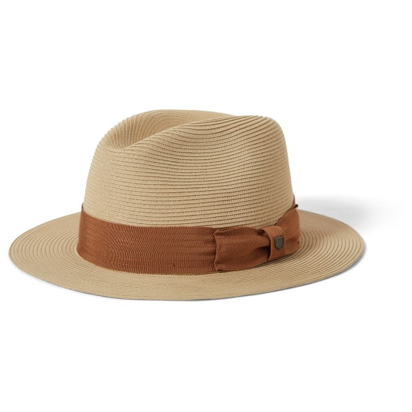 Brixton - Roma Straw Packable Fedora - Hut Gr L/XL - 60-62 cm beige