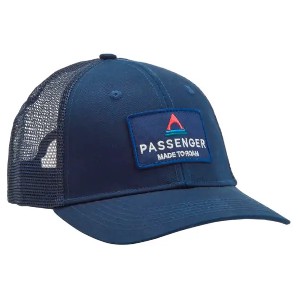 Passenger - Core Organic Cotton Trucker Cap - Cap Gr M blau