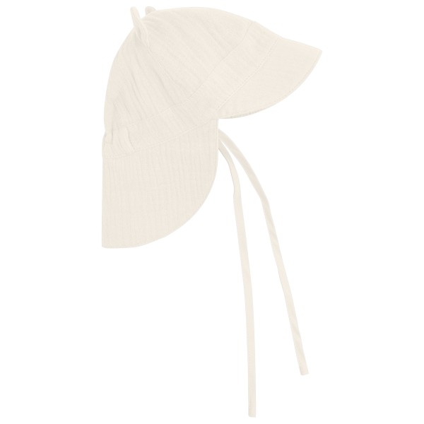 Huttelihut - Kid's Summer Hat Ears Muslin - Hut Gr 48 cm - 6-12 Months weiß