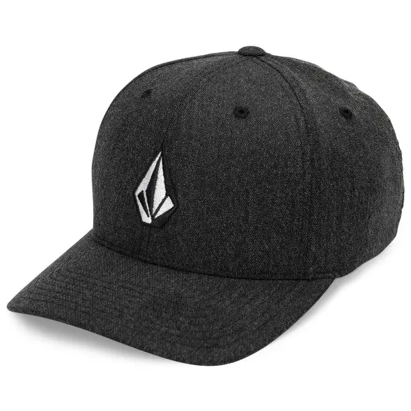 Volcom - Full Stone Heather Flexfit Hat - Cap Gr S/M schwarz