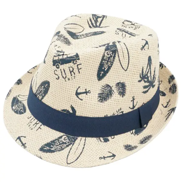 maximo - Boy's Trilby Surf - Hut Gr 57 cm beige