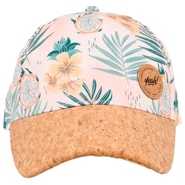 maximo - Girl's Cap Tropen Klettverschluss - Cap Gr 51-53 cm beige