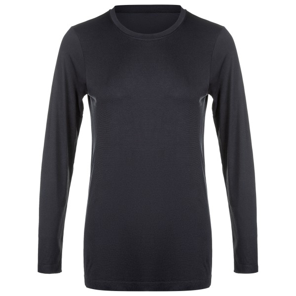 ATHLECIA - Women's Julee Loose Fit L/S Seamless Tee - Funktionsshirt Gr L/XL grau/schwarz
