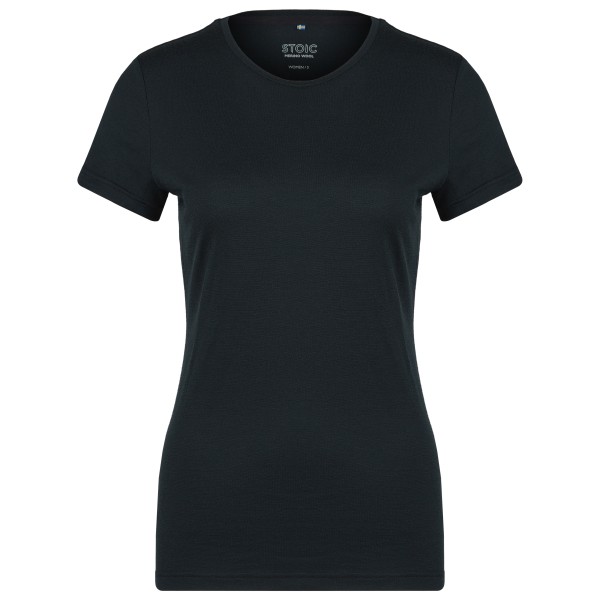 Stoic - Women's Merino180 BengtSt. T-Shirt slim - Merinoshirt Gr XS schwarz