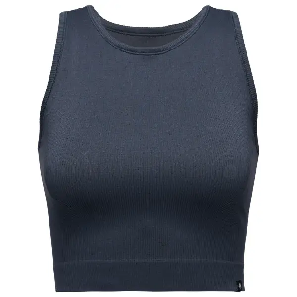 Black Diamond - Women's Seamless Rib Tank - Tank Top Gr L blau