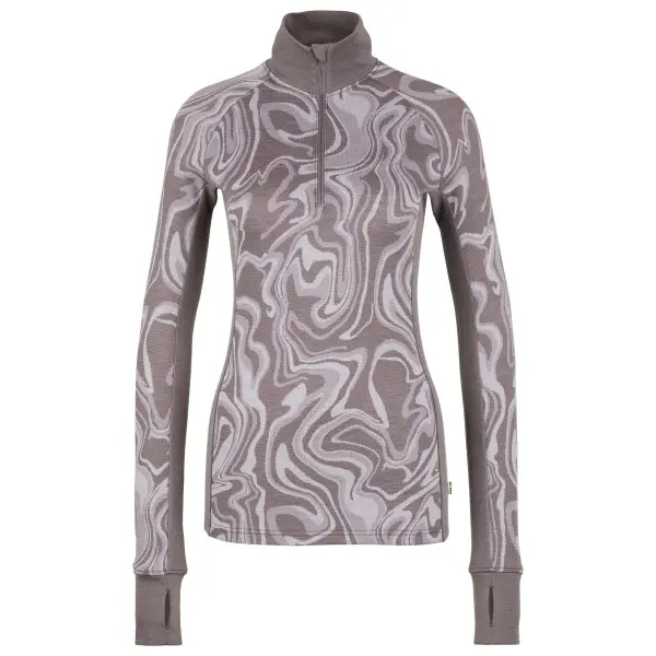Stoic - Women's Merino225 StensundSt. Half Zip - Merinoshirt Gr XS grau