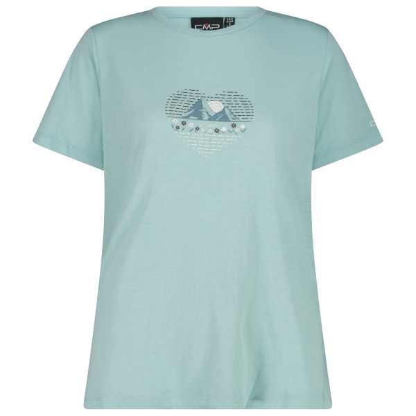CMP - Women's T-Shirt - Funktionsshirt Gr 36 türkis/grau