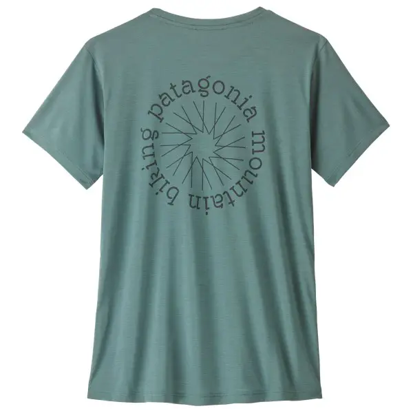Patagonia - Women's Cap Cool Daily Shirt Spoke Stencil - Funktionsshirt Gr XS türkis