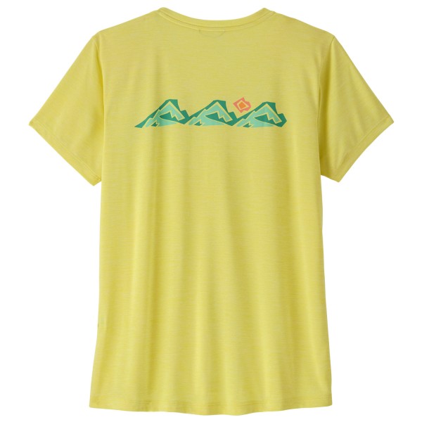 Patagonia - Women's Cap Cool Daily Shirt Trailcheck - Funktionsshirt Gr XS gelb