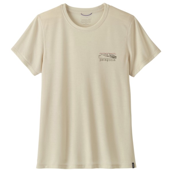 Patagonia - Women's Cap Cool Trail Shirt Stratapeaks - Funktionsshirt Gr XS beige