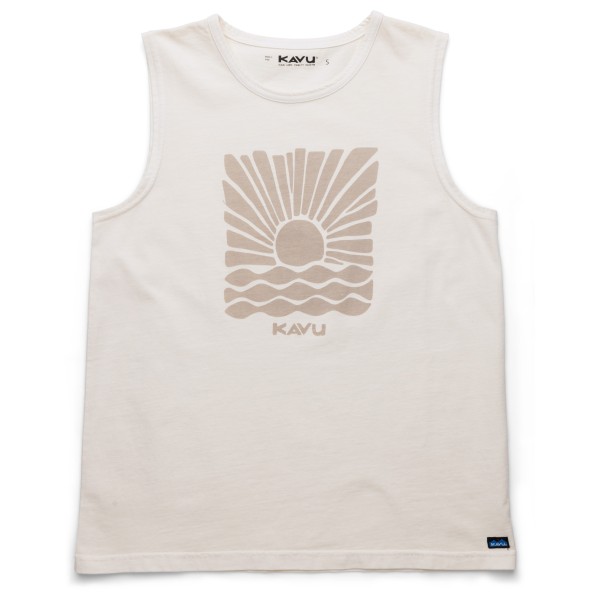 KAVU - Women's Summertown - Tank Top Gr L grau/weiß