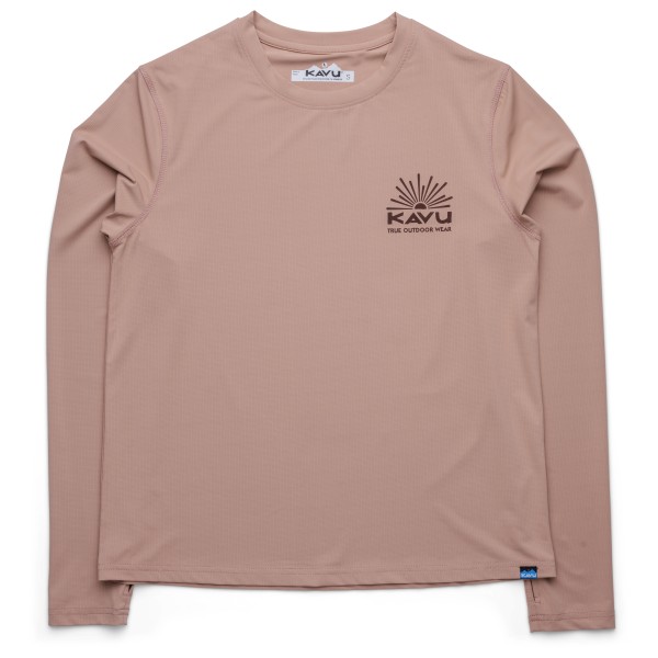 KAVU - Women's Sunlite Crew - Funktionsshirt Gr XS braun
