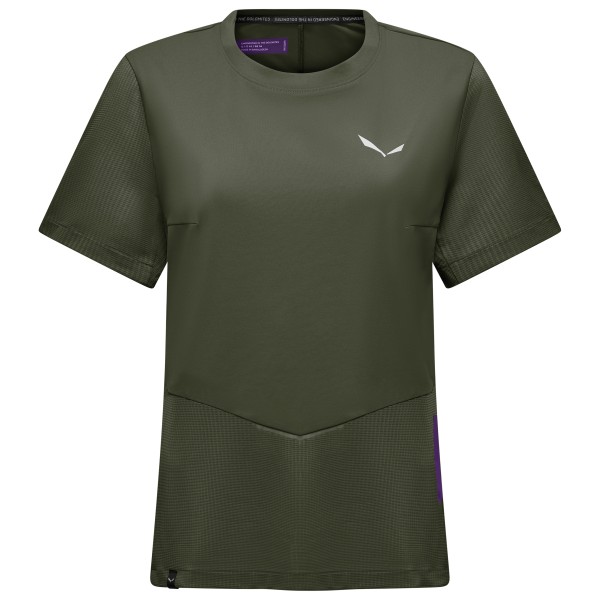 Salewa - Women's Pedroc Dry Hyb T-Shirt - Funktionsshirt Gr 32 oliv