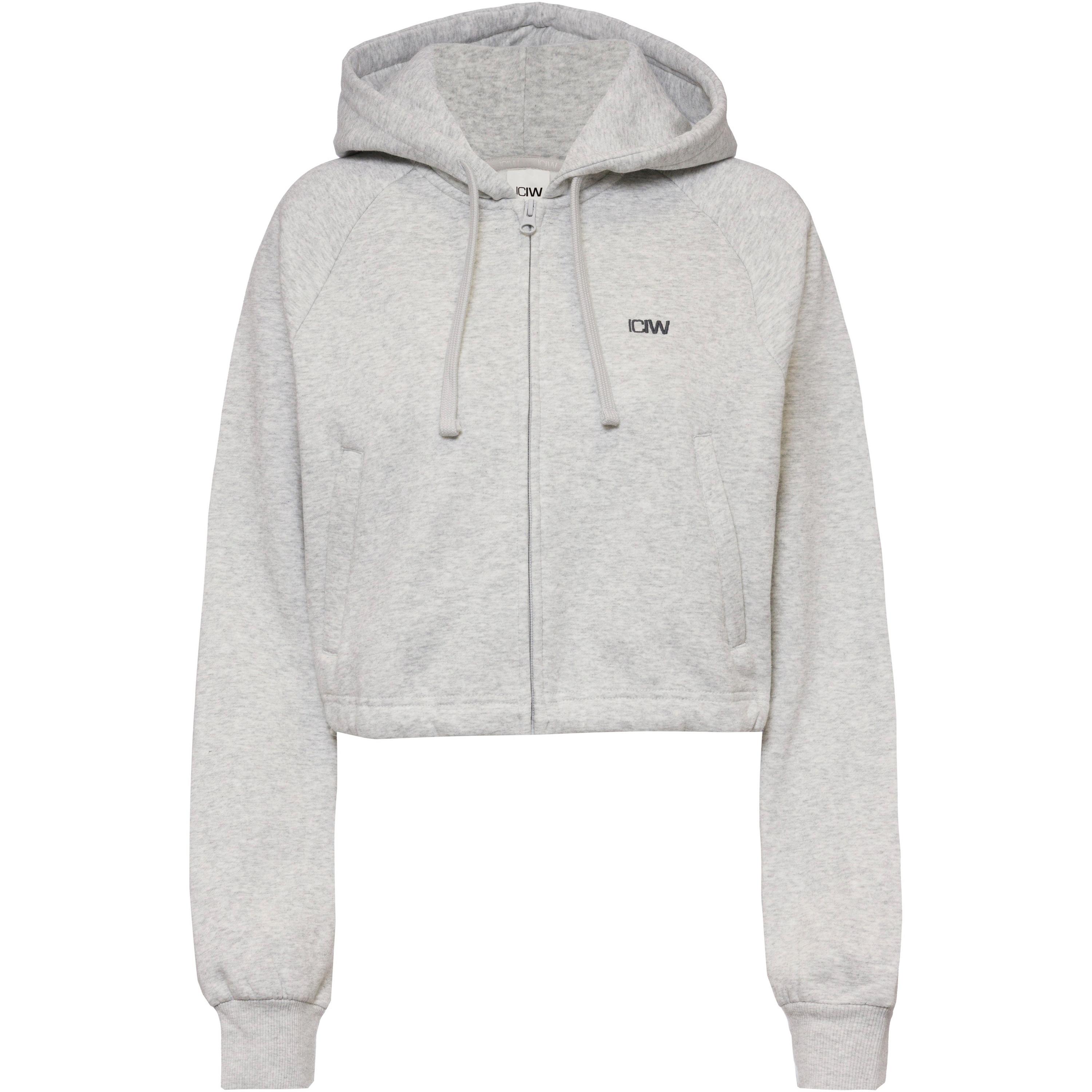 ICANIWILL Everyday Cropped Sweatjacke Damen