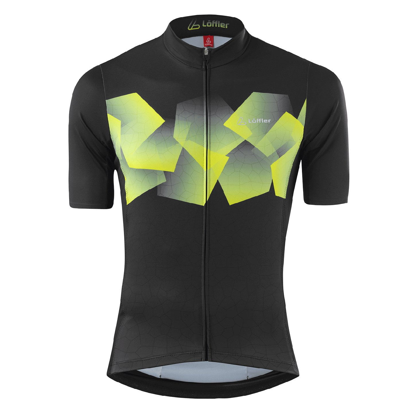 LÖFFLER Leaves Hotbond Kurzarmtrikot, für Herren, Größe XL, Radtrikot,