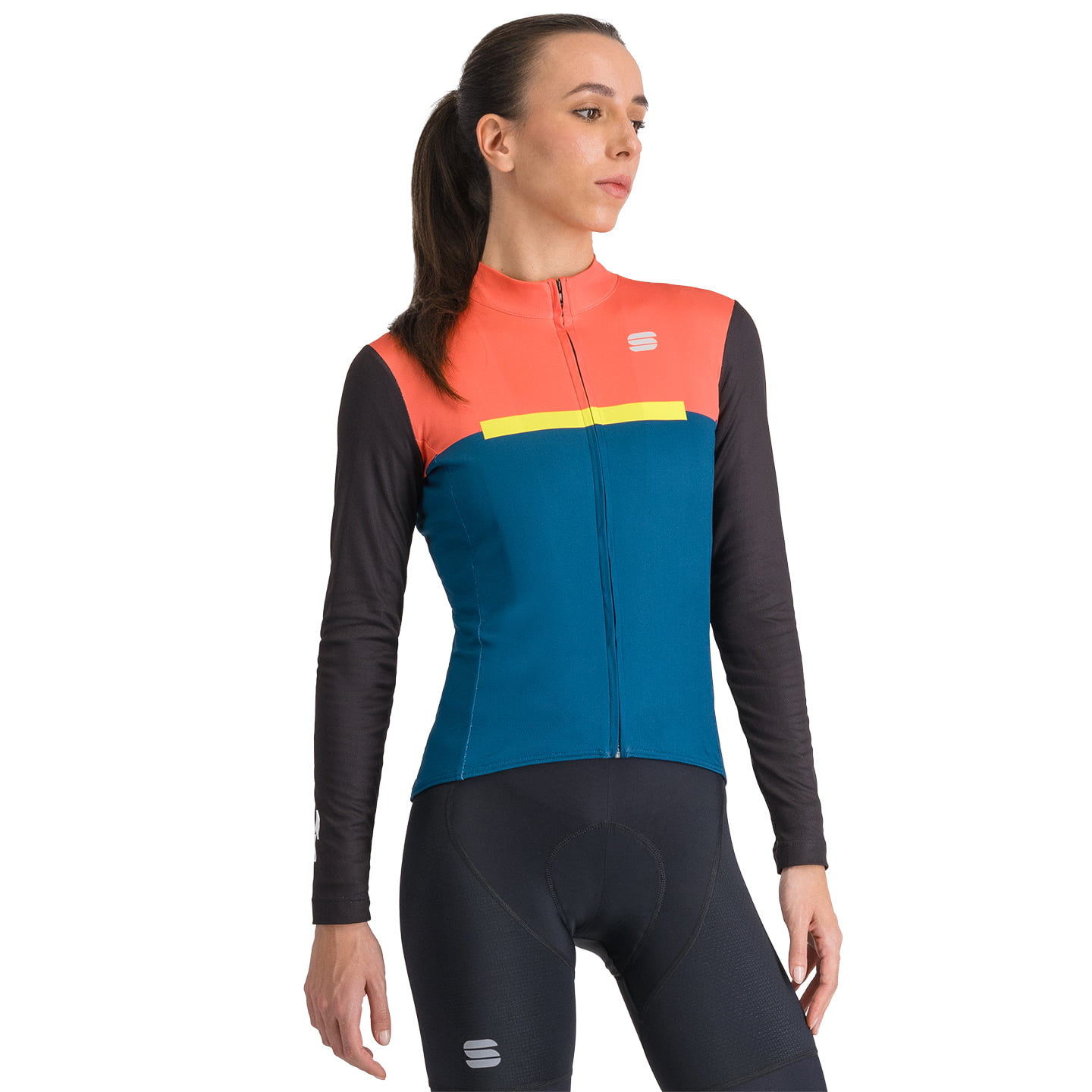 SPORTFUL Pista Damen Langarmtrikot, Größe L, Radtrikot,