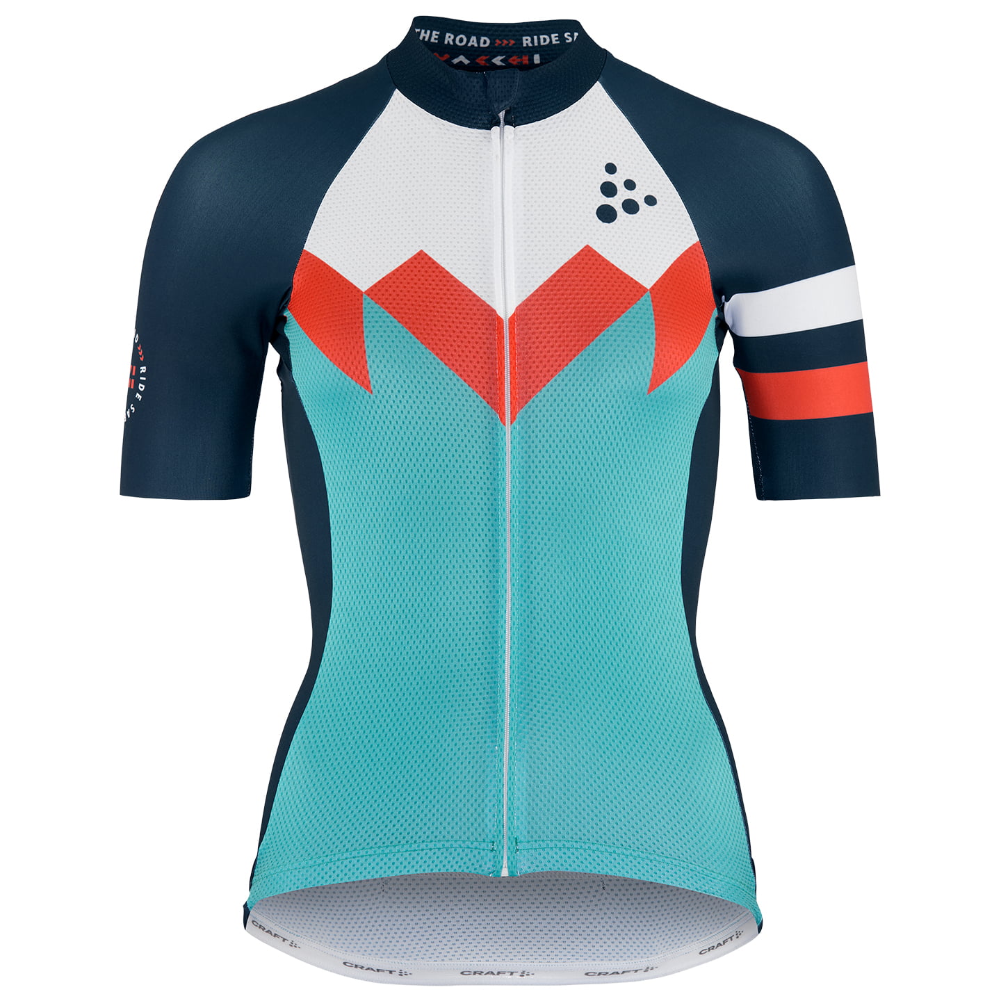 CRAFT Damen Share The Road 4.0 Kurzarmtrikot, Größe S, Rennrad Trikot,
